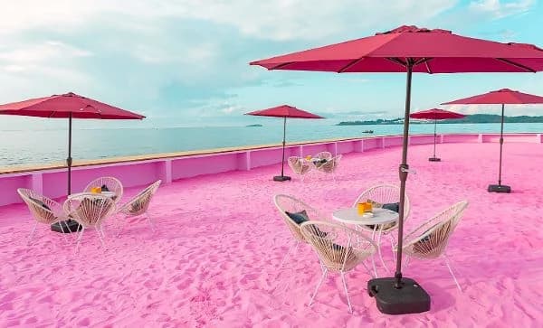 Pasir Pink Bluefire